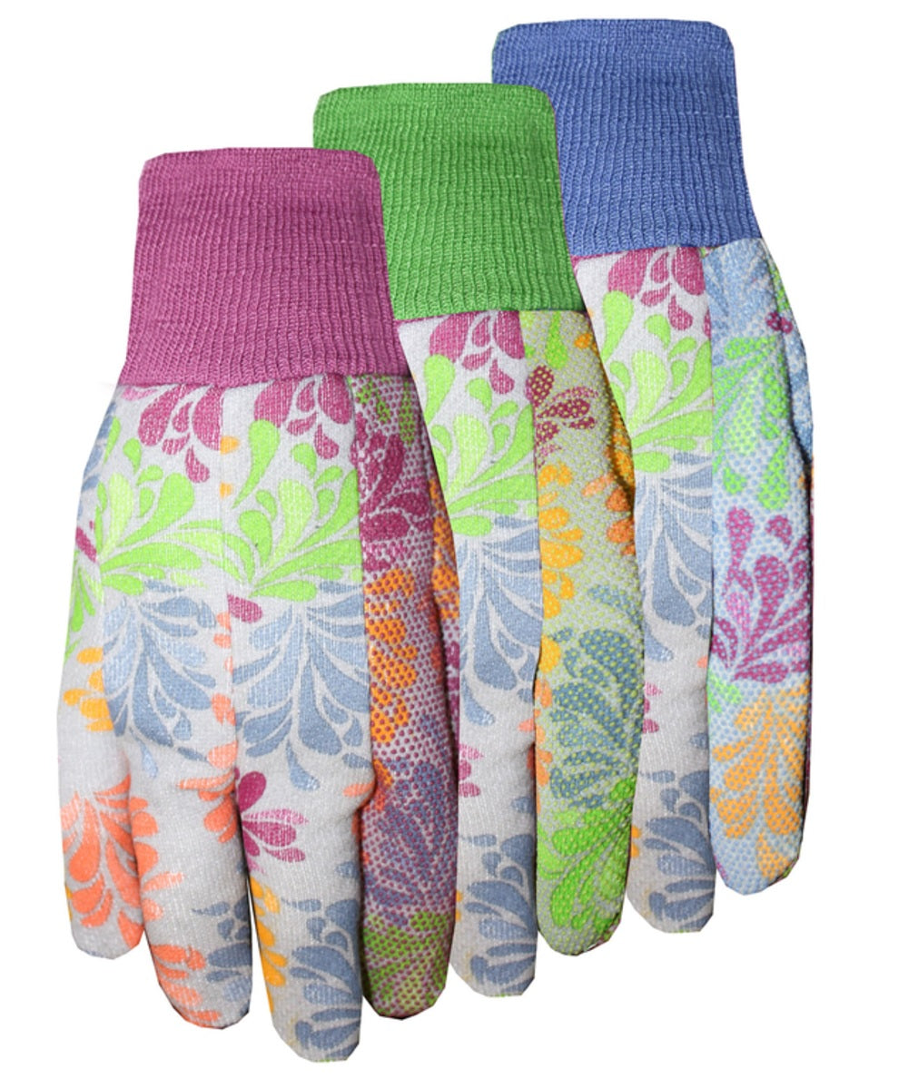 Midwest Quality Gloves 528H8 Gardening Glove, Assorted Colors
