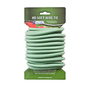 Midwest Air T004GT Light Duty Soft Coated Wire Tie, 16 Feet