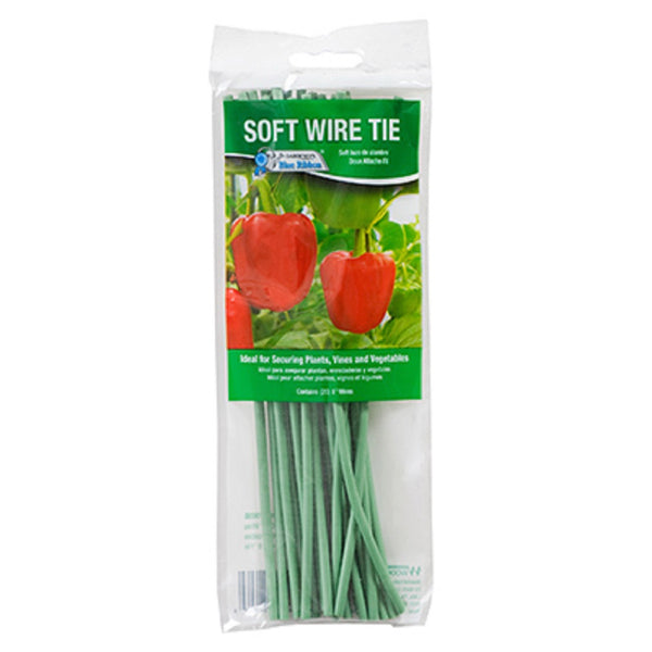 Midwest Air T003GT Soft Rubber Coated Wire Tie, 8 Inch