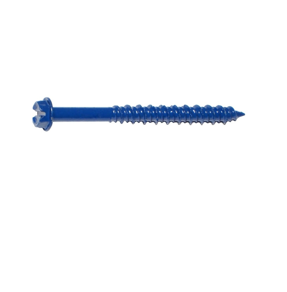 Midwest Fastener M10527 Masonry Screw, 3/16 Inch