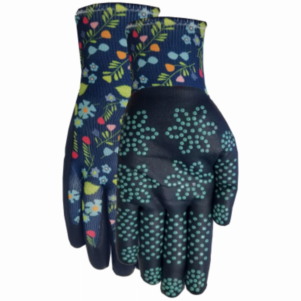 Midwest Quality Gloves 92BLM2 MAX Grip Garden Glove, Blue