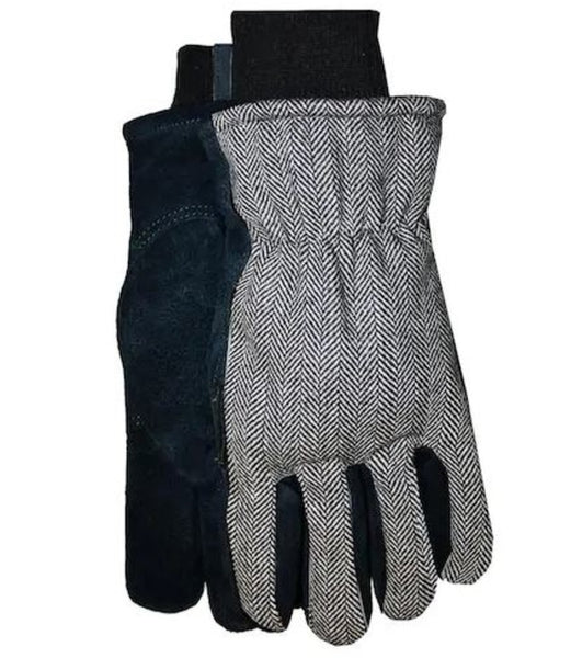 Midwest Quality Gloves 457THKW-M Thinsulate Lined Leather Palm Glove, Medium