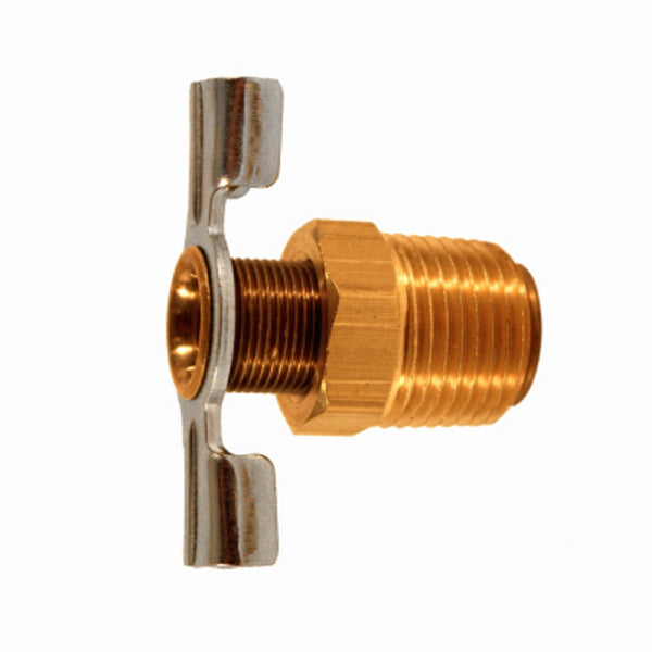 Milton S-614-6 Compressor Tank Drain Cock, 3/8" NPT