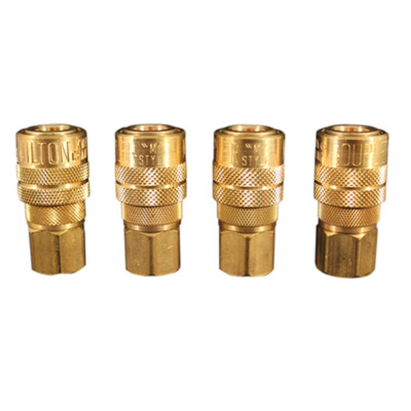 Milton S-715-4 M Style Coupler, 1/4" FNPT, 300 PSI