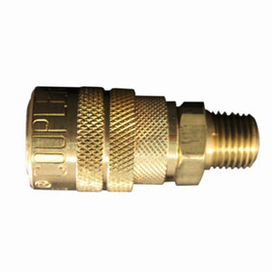 Milton S-716 Male M-Style Air Coupler, 1/4", 300 PSI