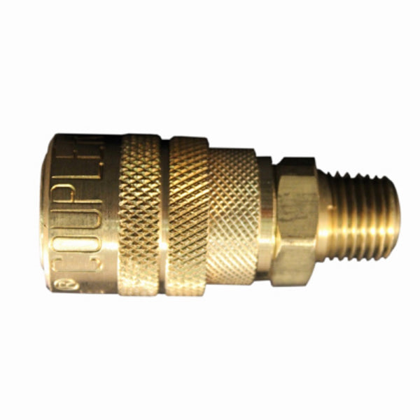 Milton S-716 Male M-Style Air Coupler, 1/4", 300 PSI