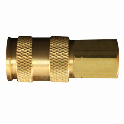 Milton S-764 V Style High Flow Coupler, 1/4" NPT, 300 PSI