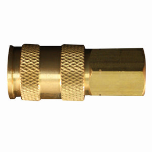 Milton S-764 V Style High Flow Coupler, 1/4" NPT, 300 PSI