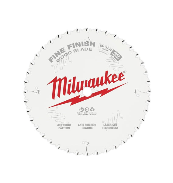 Milwaukee 48-40-0822 Circular Saw Blade, 8-1/4 inch, 40-Teeth