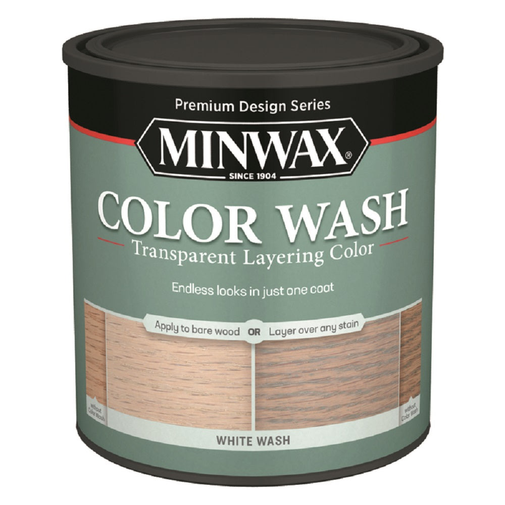 Minwax 618604444 Transparent Water-Based Wood Stain, 1 Quart