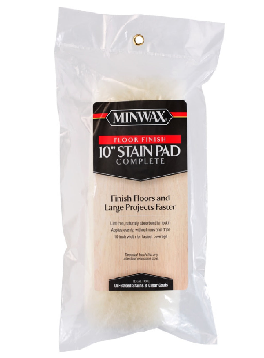 Minwax 427106100 Floor Stain Pad, 10 Inch X 6-1/2 Inch