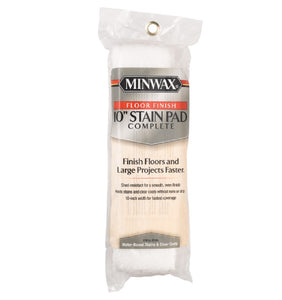 Minwax 427210100 Floor Stain Pad, 10 Inch  X 10 Inch, Polyester