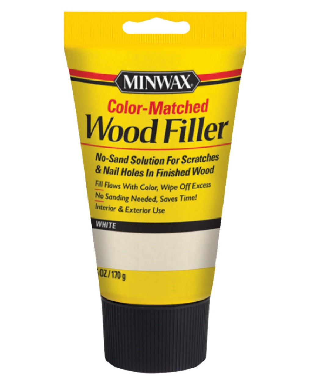 Minwax 448540000 Tube Wood Filler, White