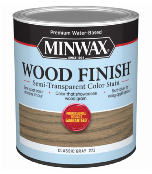 Minwax 108200000 Water-Based Wood Finish Semi-Transparent Interior Stain, 1 Quart