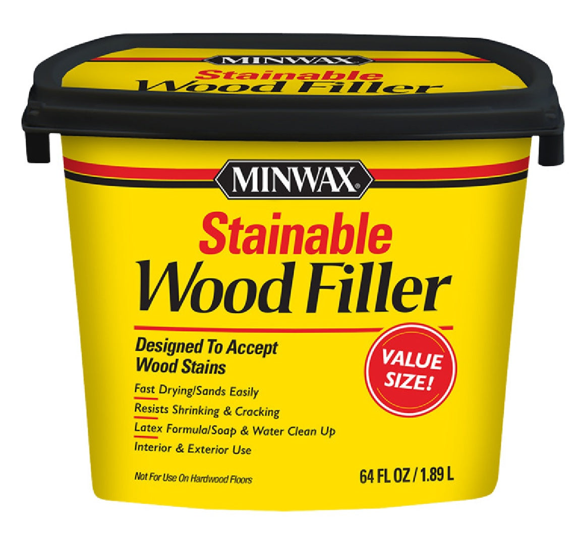 Minwax 428550000 Wood Filler, Natural, 64 Ounce