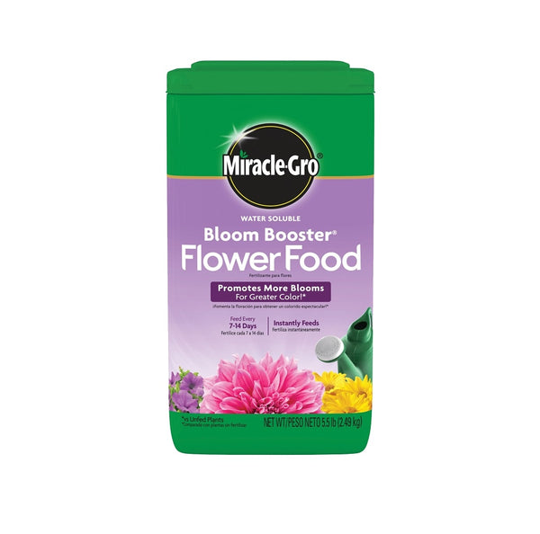 Miracle-Gro 3009810 Bloom Booster Flower Food, 5.5 lb
