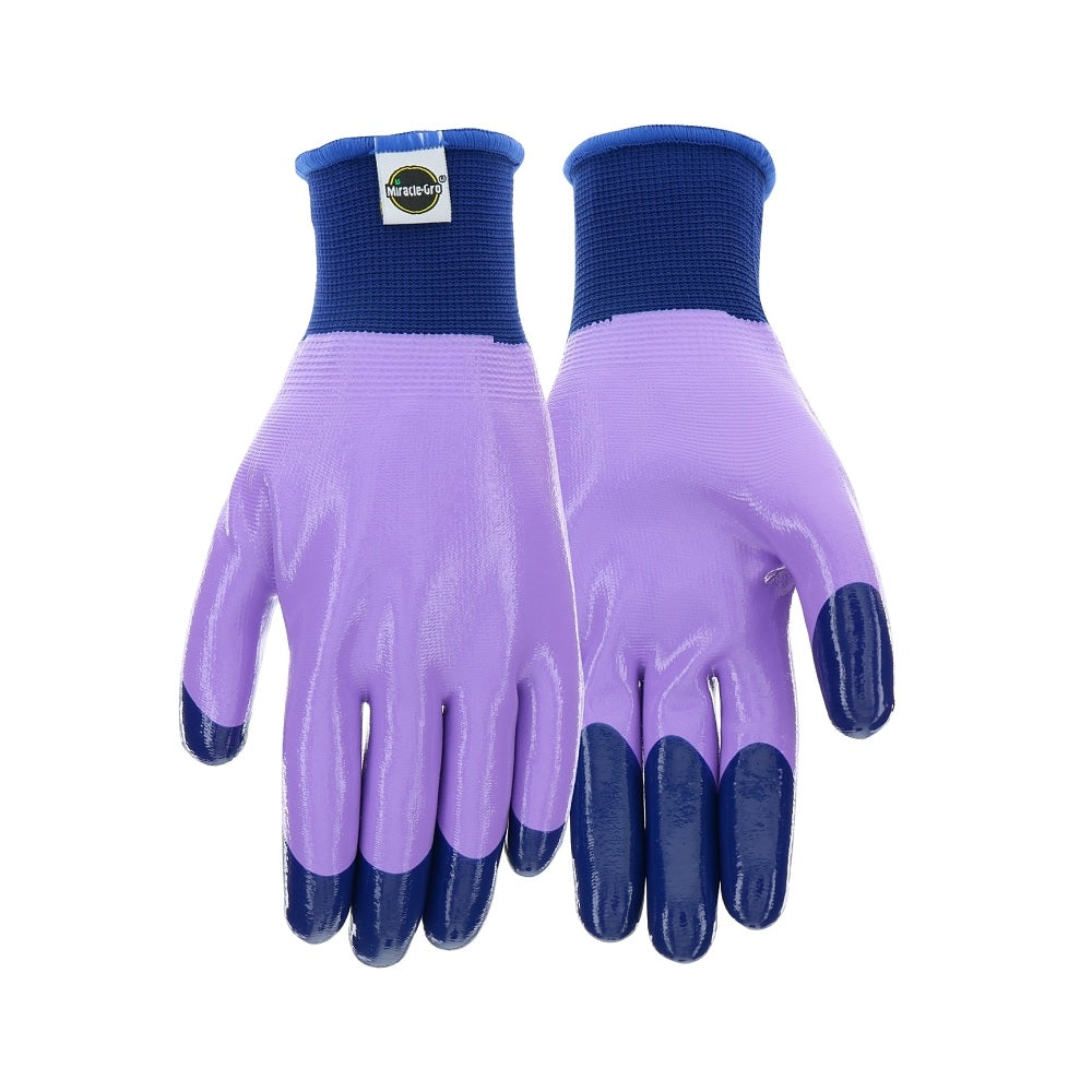 Miracle-Gro MG30856/WML Women's Breathable Multi-Purpose Work Gloves, Medium/Large