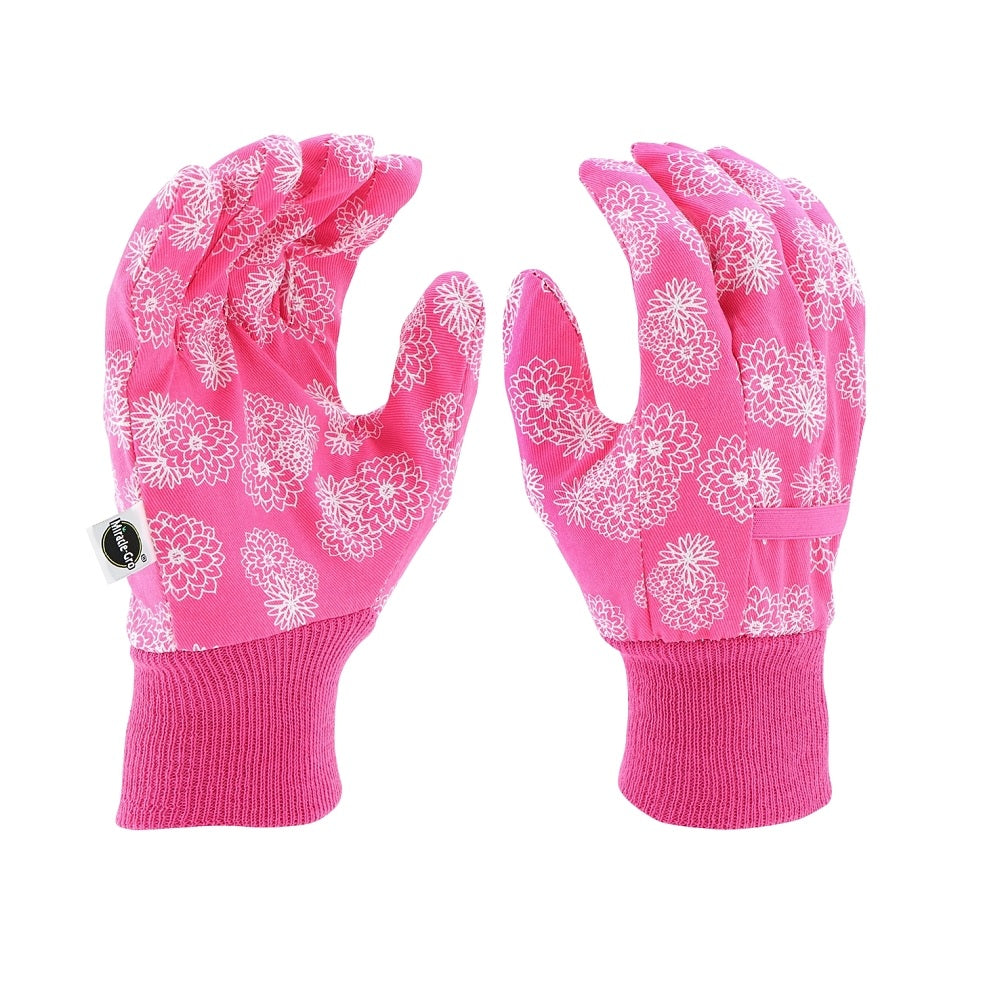 Miracle-Gro MG64002/WML Women's Lightweight Garden Gloves, Medium/Large