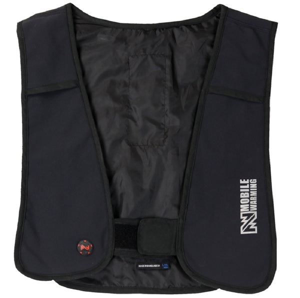 Mobile Warming MW19U05-01-12 Thawdaddy Heated Vest, Black, L/XL