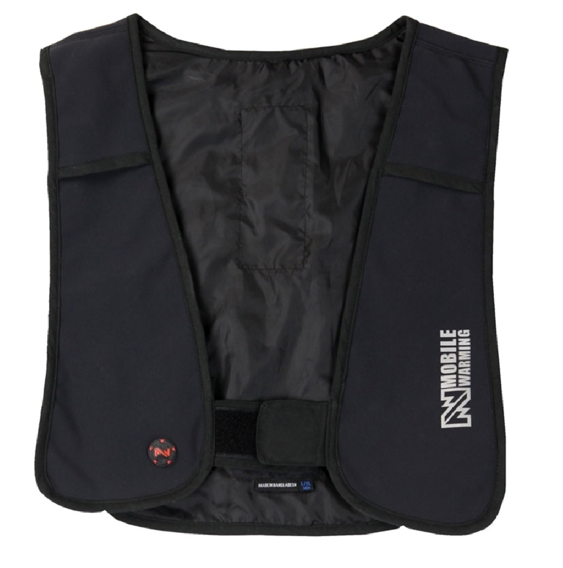 Mobile Warming MW19U05-01-10 Thawdaddy Heated Vest, Black, S/M