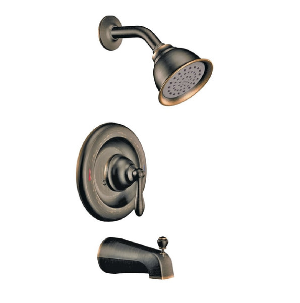Moen 82496EPBRB Tub and Shower Faucet, Stainless Steel