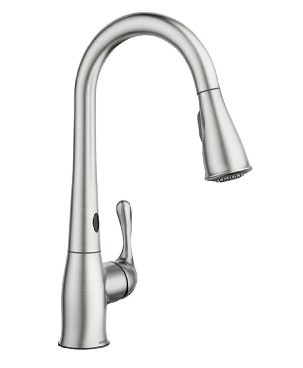 Moen 87696EWSRS Pulldown Kitchen Faucet with Motion Sensor, Stainless Steel