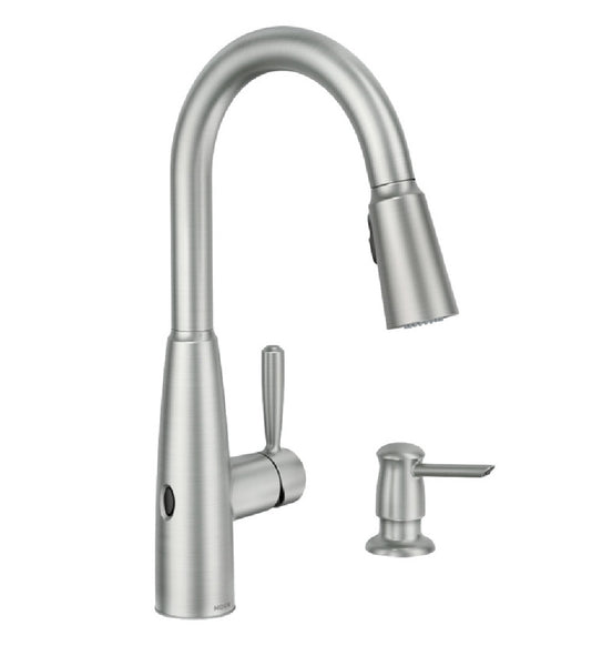 Moen 87696EWSRS One Handle Pulldown Kitchen Faucet, Stainless Steel