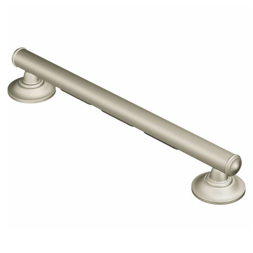 Moen LR8716D1GBN Home Care Designer Grab Bar, Brushed Nickel