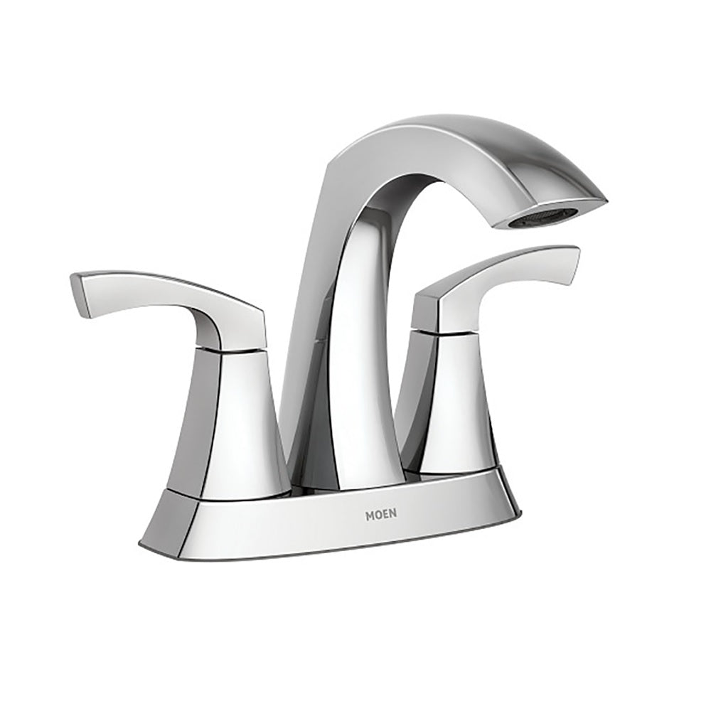 Moen 84506 Lindor Two-Handle High Arc Bathroom Faucet, Chrome