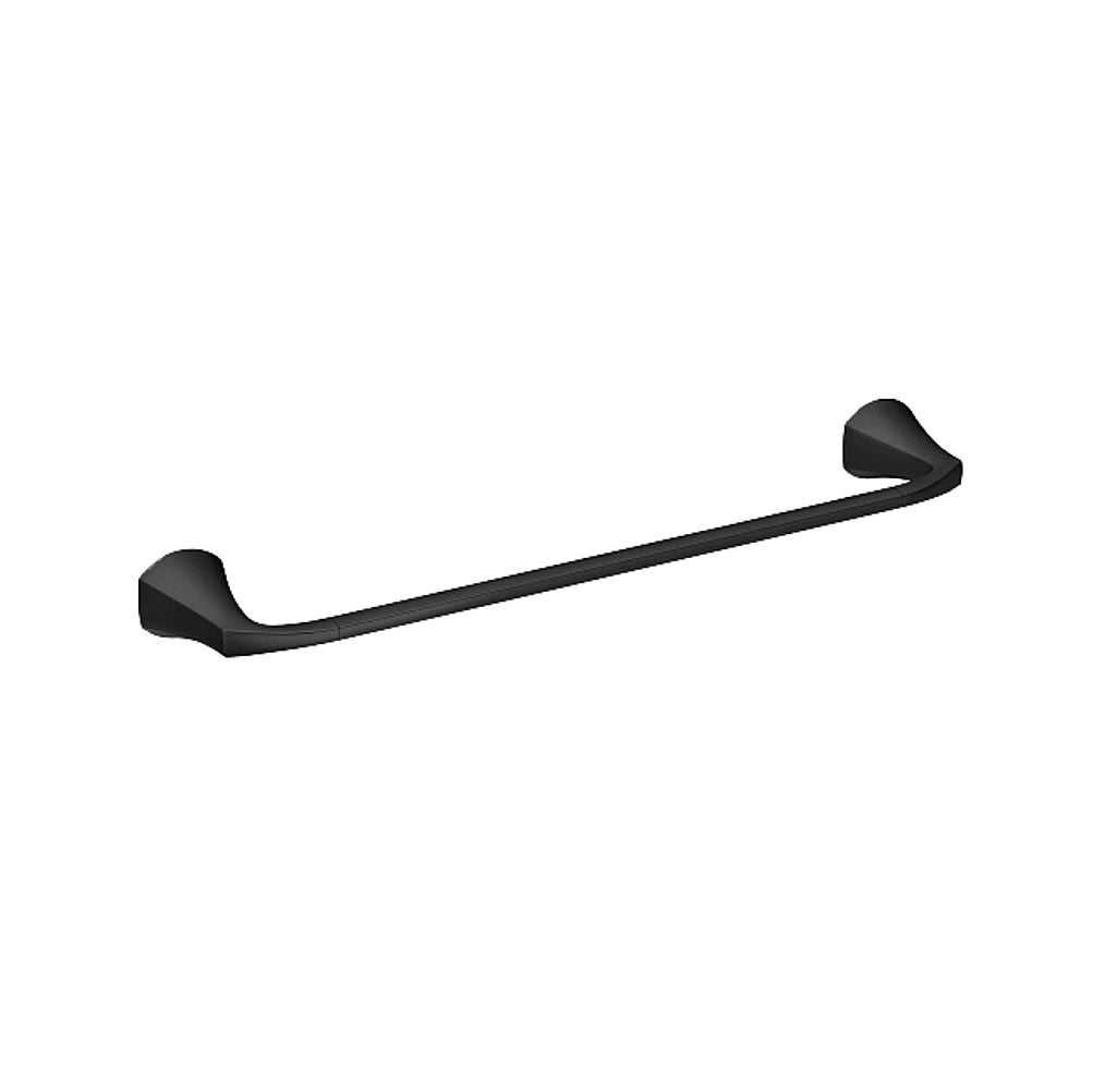 Moen MY8724BL Lindor Towel Bar, Matte Black