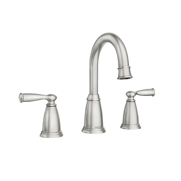 Moen 84947SRN Banbury Two-Handle Bathroom Sink Faucet, Brushed Nickel