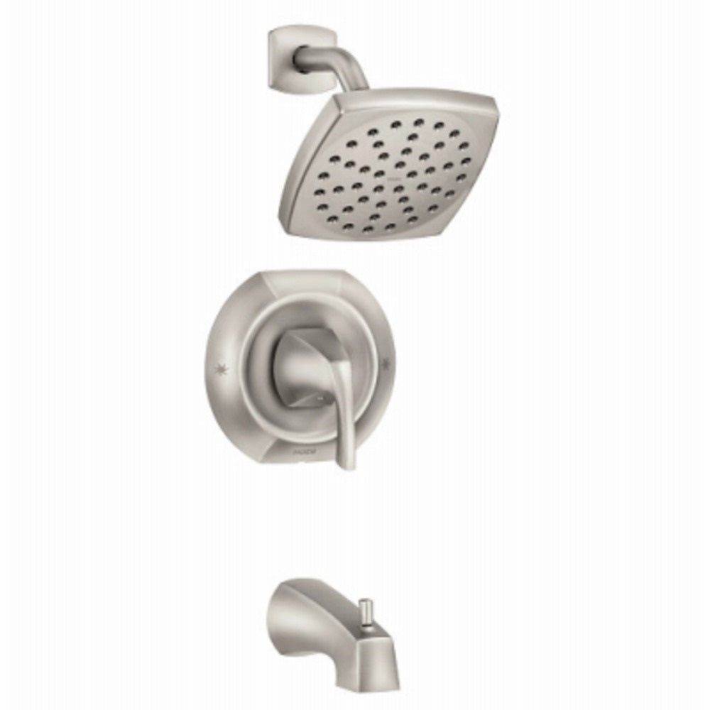 Moen 82504SRN Lindor Posi-Temp Tub/Shower Faucet, Brushed Nickel