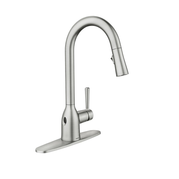 Moen 87233SRS Adler Kitchen Faucet, Spot-Resist Stainless