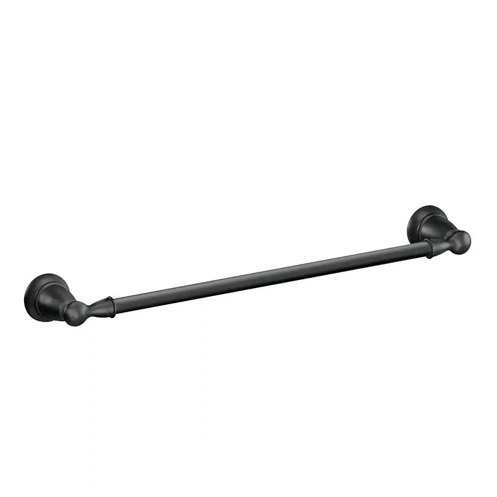 Moen Y2618BL Banbury Towel Bar, Matte Black