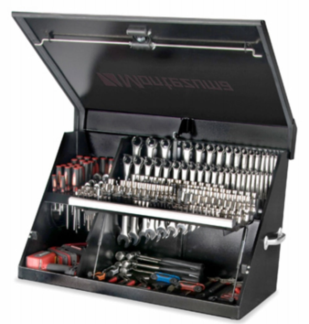 Montezuma XL450B Portable Tool Box, Black