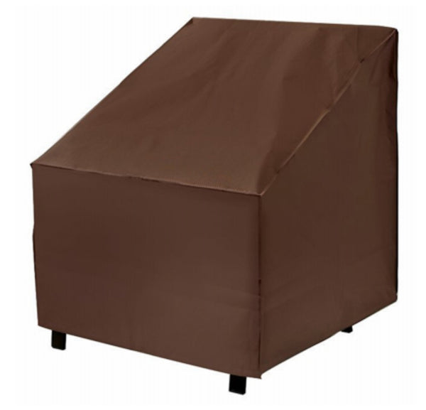 Mr. Bar-B-Q 07831BBGD Oversized Chair Cover, Dark Brown