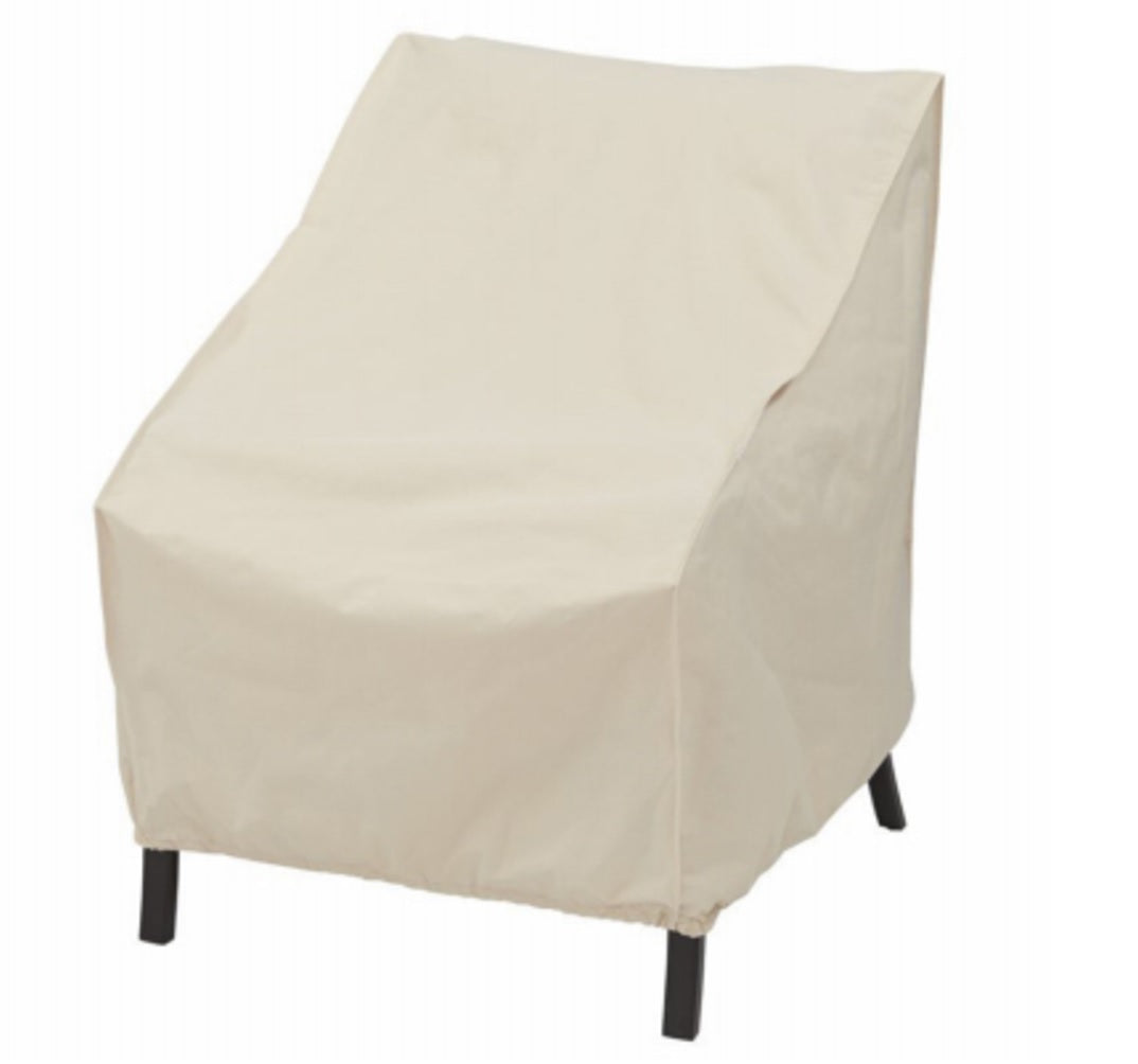 Mr. Bar-B-Q 07834BBGD Poly Chair Cover, Taupe