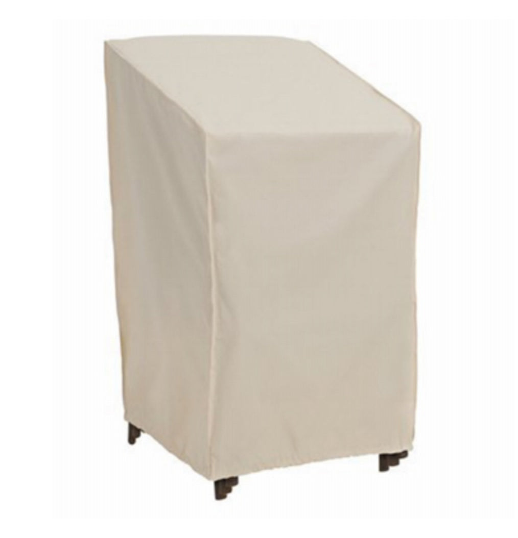Mr. Bar-B-Q 07839BBGD Stacked Chair Cover, Taupe