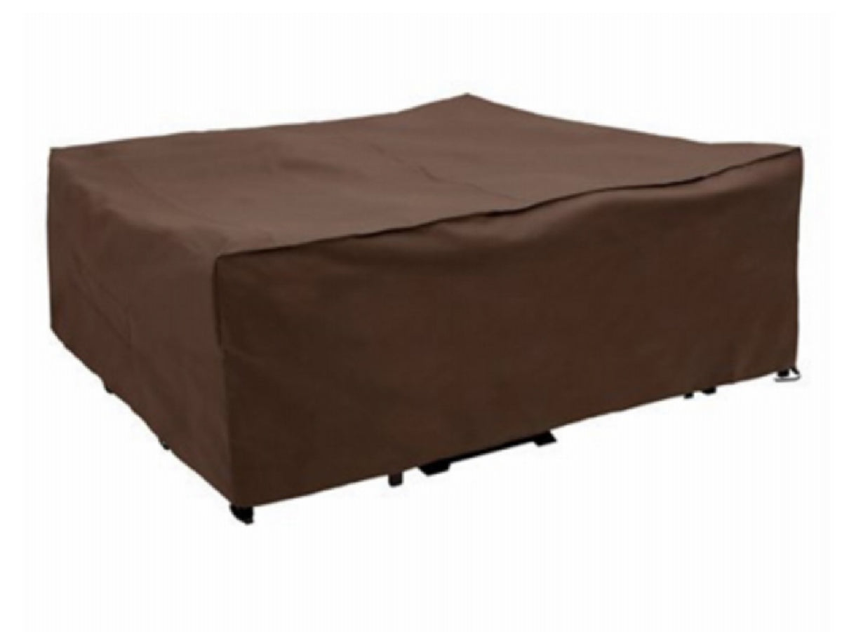 Mr. Bar-B-Q 07843BB Premium Patio Cover, Dark Brown