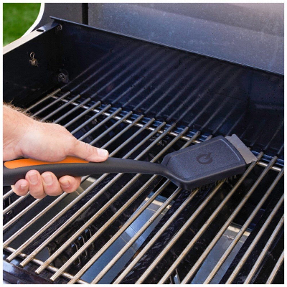 Mr. Bar-B-Q 60305Y Tough Grill Brush, 16.5 Inch