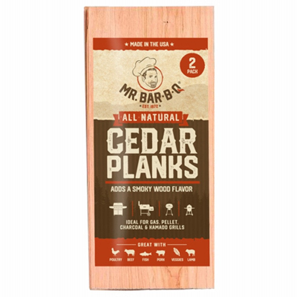 Mr. Bar-B-Q 05020ZGD Cedar Planks, Wood