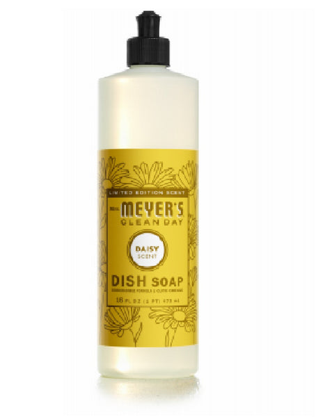 Mrs Meyers Clean Day 319460 Liquid Dish Soap, Daisy, 16 Oz