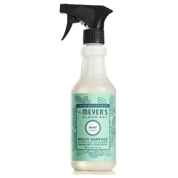 Mrs. Meyer's Clean Day 70350 Mint Scent Everyday Cleaner, 16 OZ