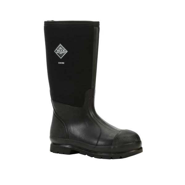 The Original Muck Boot CHH-000A-BL-140 Chore Hi Men's Boots, 14, Black