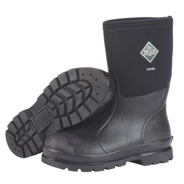 The Original Muck Boot CHM-000A-BL-110 Chore Mid Men's Boots, 11 US