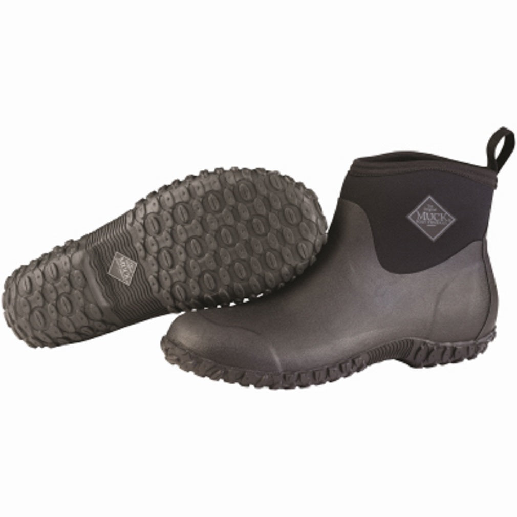 Muck Boot M2A-000-BLK-080 Muckster II Men's Ankle High Boot, Black, Size 8