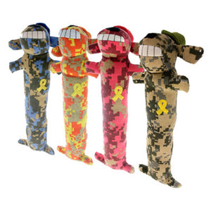 Multipet 48620 Support Our Troops Loofa Dog, 12 Inch