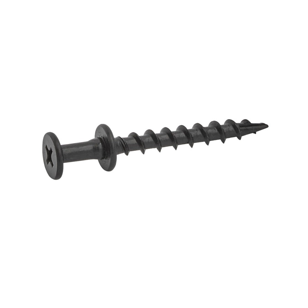 National Hardware N260-124 Bearclaw Hanger Screw, Black