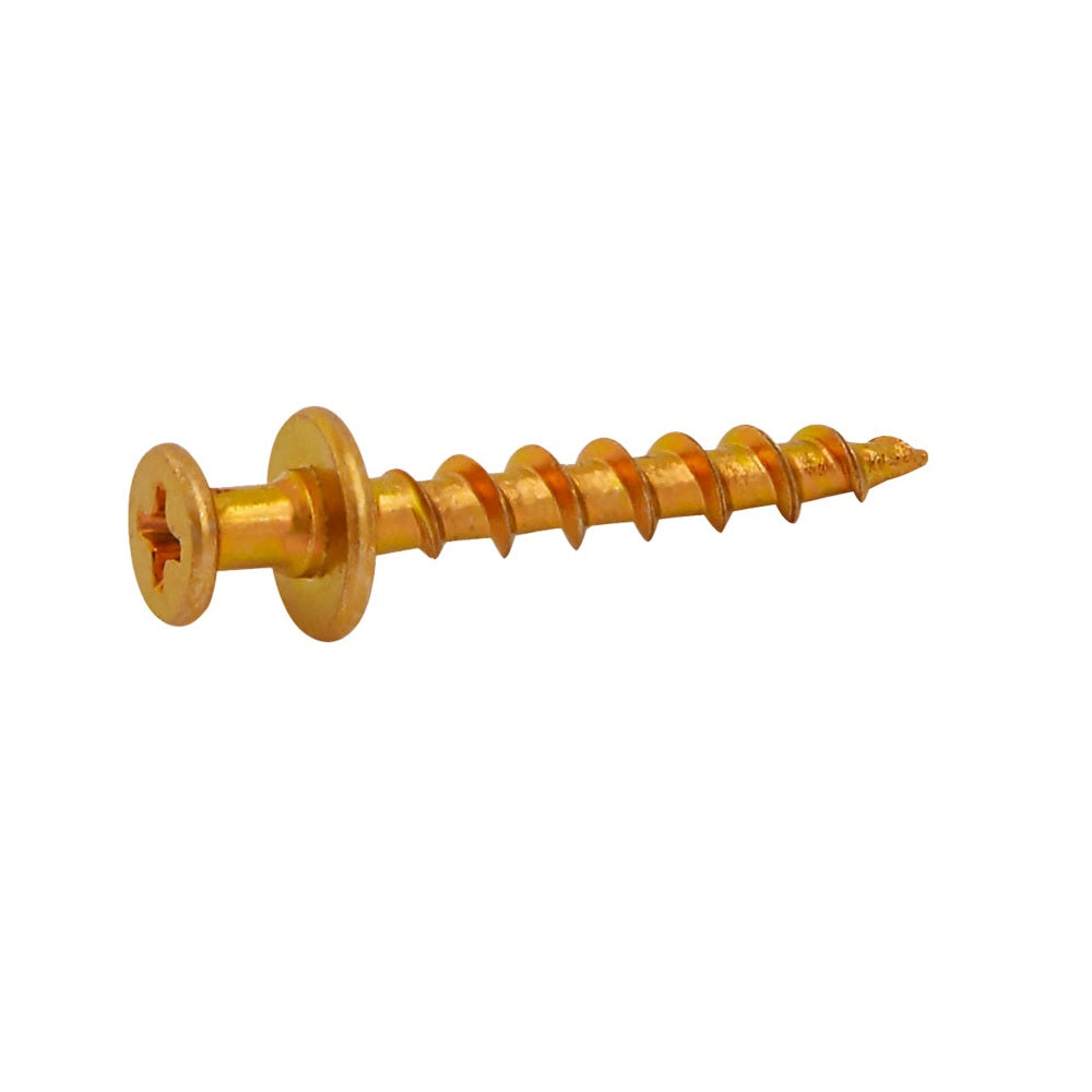 National Hardware N260-131 Bearclaw Hanger Screw, Brass