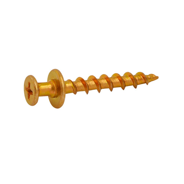 National Hardware N260-130 Bearclaw Hanger Screw, Brass